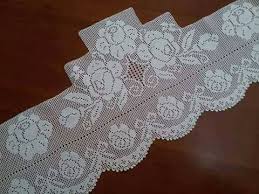 2 2 Lastik Orgu Filet Crochet Dantel Tig Isi Semasi