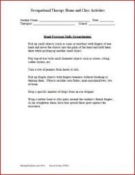 Home Program Forms Occupational Therapy Kids Occupational Therapy Assistant Occupational Therapy