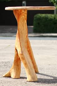 Stehtisch Aus Astgabel Schnitzen Mit Der Turboplane Stehtisch Holz Stehtisch Schnitzen