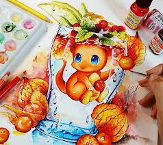 Hot Fire Charmander By Naschi Deviantart Com On Deviantart Alle Pokemon Pokemon Kunst Susse Kunst