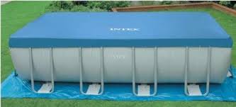 Intex Ultra Frame 18 By 9 Foot By 52 Inch Rectangular Pool Set Older Model Rectangular Pool Easy Set Pools Intex