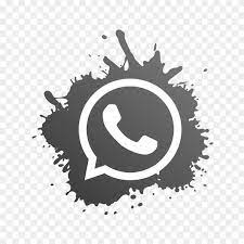 This picture from internet and icons categories. Whatsapp Logo Gray Paint Splash Png Similar Png