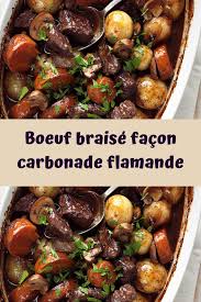 Boeuf Braise Facon Carbonade Flamande En 2020 Boeuf Braise Recette Boeuf Braise Plats Mijotes