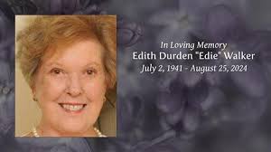 Edith Durden "Edie" Walker Obituary