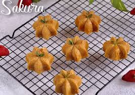 Cara mudah membuat kue bolu sakura karamel: Bagaimana Membuat Bolu Sakura