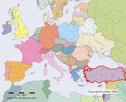 La « turquie » se dit türkiye en turc.ce nom peut être divisé en deux composants : Euratlas Periodis Web Carte De Turquie En L An 2000