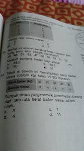 Maybe you would like to learn more about one of these? Cara Mengerjakan Rata Rata Berat Badan Siswa Masnurul