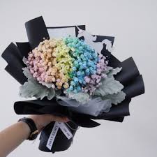 Check spelling or type a new query. Rainbow Baby S Breath Bouquet Fun Cut Bouquet In Ozone Park Ny Heavenly Florist