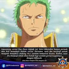 Bahkan saat pemakaman Going Merry yang dianggap paling sedih itu pun, Zoro  tidak menangis. 💪 Jadi wajar saja dia tidak menangis ketika melihat  pertemuan kembali Robin dan Saul beberapa chapter lalu. 😬 #