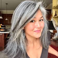 Try the grey blending mentioned above if you can. At What Age Should Women Stop Colouring Their Hair Making Midlife Matter