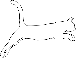Line art is not easy too. Kucing Melompat Art Gambar Vektor Gratis Di Pixabay
