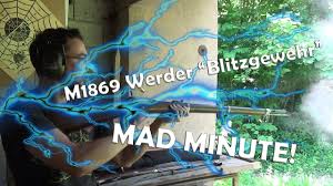 The m1869 bavarian werder was the mausers' chief competitor. Mad Minute With The Bavarian M1869 Werder Rifle Youtube