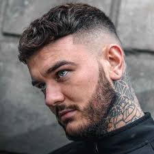 Image result for square face short haircuts men