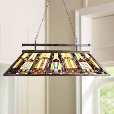 Inglenook 47 1 2 W Tiffany Kitchen Island Light Chandelier F8285 Lamps Plus