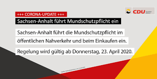 Von bussgeldkatalog.org, letzte aktualisierung am: News Und Infos Zum Umgang Mit Der Corona Pandemie Cdu Sachsen Anhalt