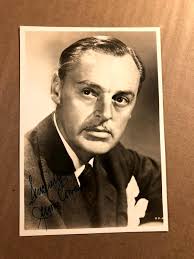 Jerome Cowan Very Rare Very Early Autographed Photo '47 w/Env Maltese  Falcon