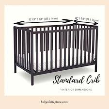 Standard Size Baby Cribs Are Full Size Cribs Of Different Types And Models Due To Different Designs Overall External Measu Baby Cribs Modern Baby Cribs Cribs