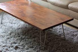 Sorry about the images being smaller, i only took these with my iphone and updated my progress on inst… Diy Mid Century Modern Coffee Table Shelterness