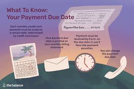 Your credit card company might base your minimum payment on a percentage of your overall balance (perhaps 2% to 4%). What To Know About Your Payment Due Date