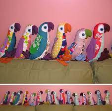 Hideous Birds Sewing Stuffed Animals Stuffed Animal Patterns Sewing Toys
