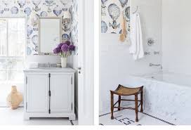 Nick olsen is a crafty young designer who relies on clever. 28 Bathroom Wallpaper Ideas That Will Inspire You To Be Bold Wallpaper For Bathrooms