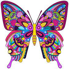 Pin By Jazz Torres On Color Butterfly Clip Art Butterfly Art Dot Art Painting