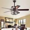 It's one of the best flush mount ceiling fans for outdoor use, but you can easily use it indoors as well. 1