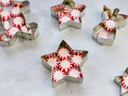 Melted peppermint candy fills the cutouts of these spectacular chocolate star cookies. How To Make Peppermint Candy Ornaments An Alli Event