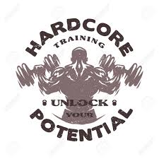 How to unlock talent emblems · 1. Hardcore Training Emblem T Shirt Design Royalty Free Cliparts Vectors And Stock Illustration Image 63631742