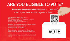 With the us midterm elections coming tomorrow, not everyone knows where their designated voting location is. Attention All Singaporeans In Malaysia The Register Of Electors Is Now Open For Inspection You Are Eligible To Vote If Your Name Is On The Register Log In To Eld Voter Eservices