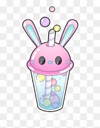 I wanted to make the stomach look semi transparent but it didn't work out. Bunny Bubble Tea Commissions Open By Meloxi Drawing Free Transparent Png Clipart Images Download