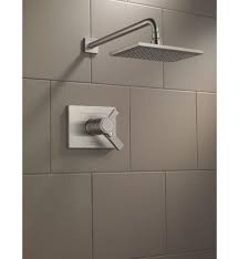 Need to fix your t17t253 shower fixture? Delta T17t253 Rb Tempassure 17t Series Dual Function Thermostatic Shower Only With Integrated Volume Control Less Rough In Valve With Finish Venetian Bronze
