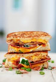 Sunday Food Porn of a long weekend: Baked Potato Grilled Cheese Sandwich |  drinkscoaster