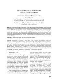 Cerita tangkuban perahu dalam bahasa sunda. Pdf Transformasi Sangkuriang Dalam Godi Suwarna Transformation Of Sangkuriang In Godi Suwarna S