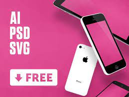 Download Mobile Devices Pack Ai Psd Svg Freebiesbug Free Psd Design Mobile Mockup Free Iphone
