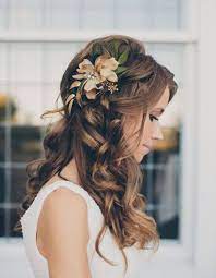 Coiffure Mariee Pour Visage Long Les Plus Jolies Coiffures De Mariees Pour S Inspirer Elle Coiffure Demoiselle D Honneur Coiffure Mariee Jolie Coiffure