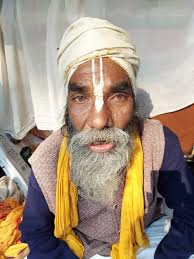 Indian Hindu Monk or Sadhu Baba Resting for a while Prior To Starting  Gagasagar Yatra at Babughat Transit Camp Editorial Image