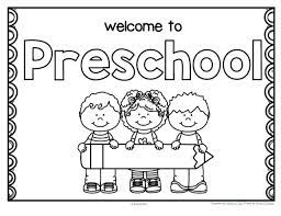 First day of preschool coloring pages are a fun way for kids of all ages to develop creativity, focus, motor skills and color recognition. 30 Creative Photo Of Kindergarten Coloring Pages Albanysinsanity Com Preschool Coloring Pages Welcome To School School Coloring Pages