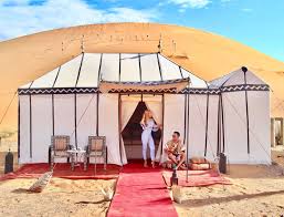 In the centre of the camp is the berber lounge. Merzouga Luxury Desert Camp Morocco Mason Rose Private Travel