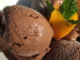 Glace Au Chocolat Au Thermomix Glace Au Chocolat Recette Glace Glace Chocolat Thermomix