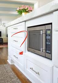 No need for a turntable as the magnetron is located in the microwave's roof, as opposed to one of the side walls, like traditional microwaves. Microwave Drawer Below Counter