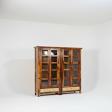 Handcrafted Solid Wood Glass Door Display Cabinet with Can product image