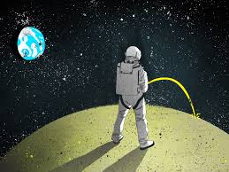 The term astronaut derives from the greek words meaning space sailor, and refers to all who have been launched as crew members aboard nasa spacecraft bound for orbit and beyond. On The Moon Astronaut Pee Will Be A Hot Commodity Wired