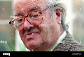 Dramatist barrister screenwriter and wit Sir John Mortimer Stock Photo