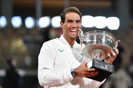 Rafael nadal of spain returns a shot in the men's doubles gold medal match against horia tecau rafael nadal and marc lopez of spain in action during a men's doubles quarterfinals match. Nadal Wins French Open To Equal Federer S Grand Slam Record Daily Sabah