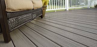 Composite tends to last longer. Fiberon Decking Photo Gallery Concrete Patio Deck Fiberon