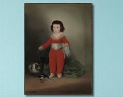 Goya Canvas Print: Don Manuel Osorio, Spanish Art Reproduction