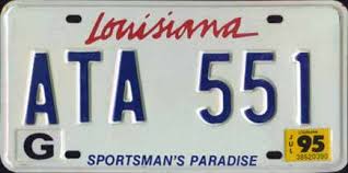 Scaryfast dmv & pta services phone: Louisiana License Plates 1969 Present