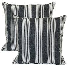 Black And White Striped Pillows Walmart Better Homes And Gardens Mirrored Stripe Toss Pillow Set Of 2 Products Toss Pillows Garden Mirrors Pillows