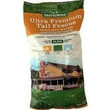 Groundwork Ultra Premium Tall Fescue 50 Lb Tall Fescue Fescue Fescue Grass Seed